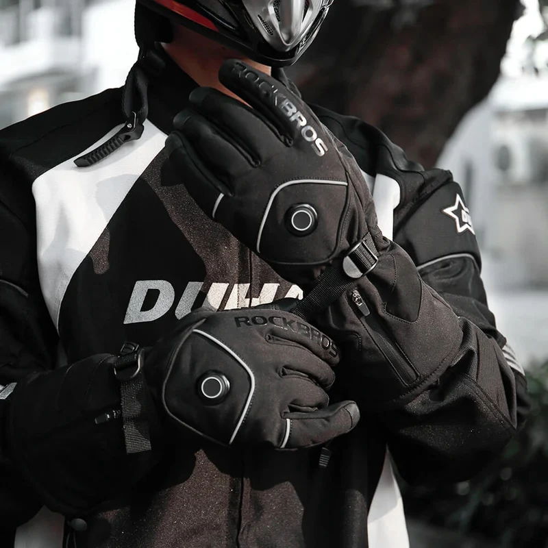 HeatedBikeGloves™ | Gants chauffants velo imperméables avec température réglable