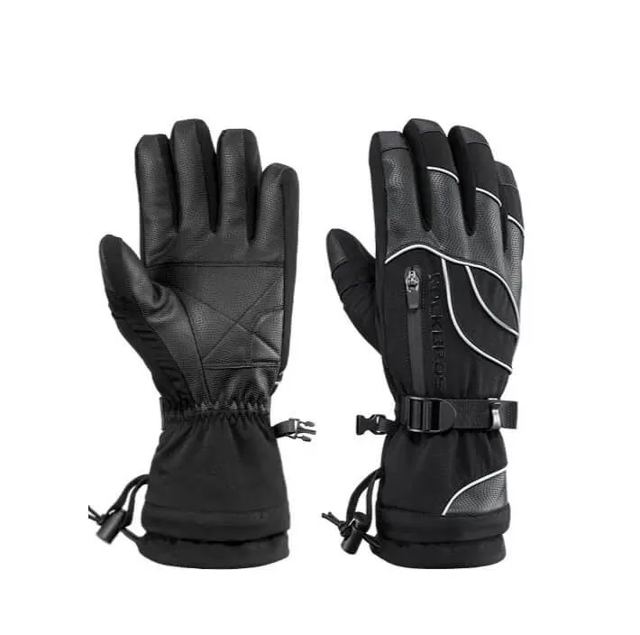 HeatedCyclingGloves™ | Gants velo hiver imperméables avec bande réfléchissante