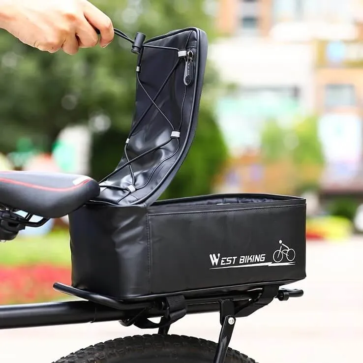 RearRackPouch™ | Sacoche velo porte bagage étanche 4L