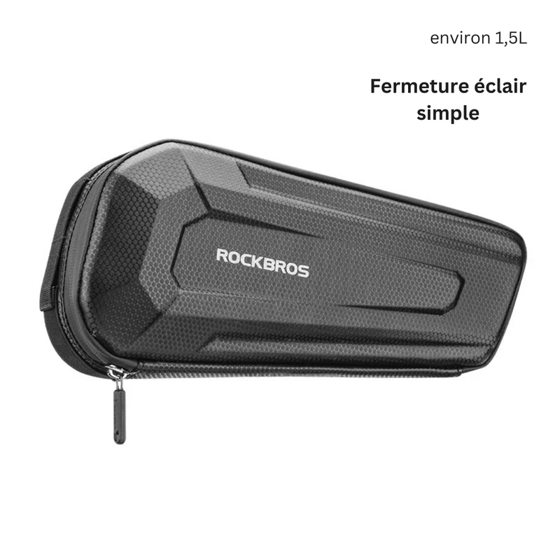 ProofFrameSatchel™ | Sacoche cadre velo imperméable et spacieuse 1.5/2.5L