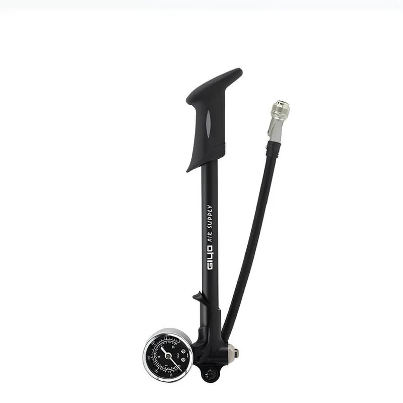 RiniPump™ | Pompe a velo pour suspensions avec manomètre et tuyau rotatif