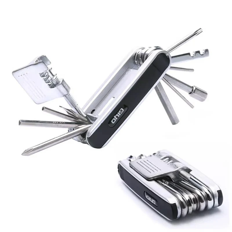 ProRepairKit™ | Kit reparation velo 12 en 1 compact et polyvalent