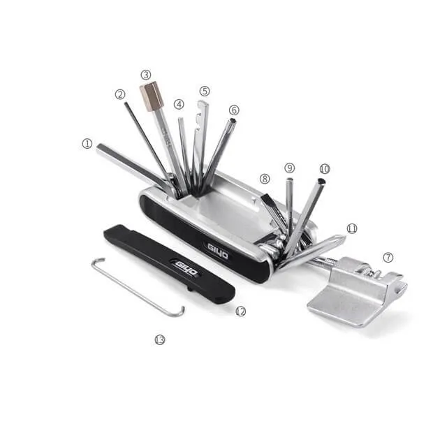 ProRepairKit™ | Kit reparation velo 12 en 1 compact et polyvalent