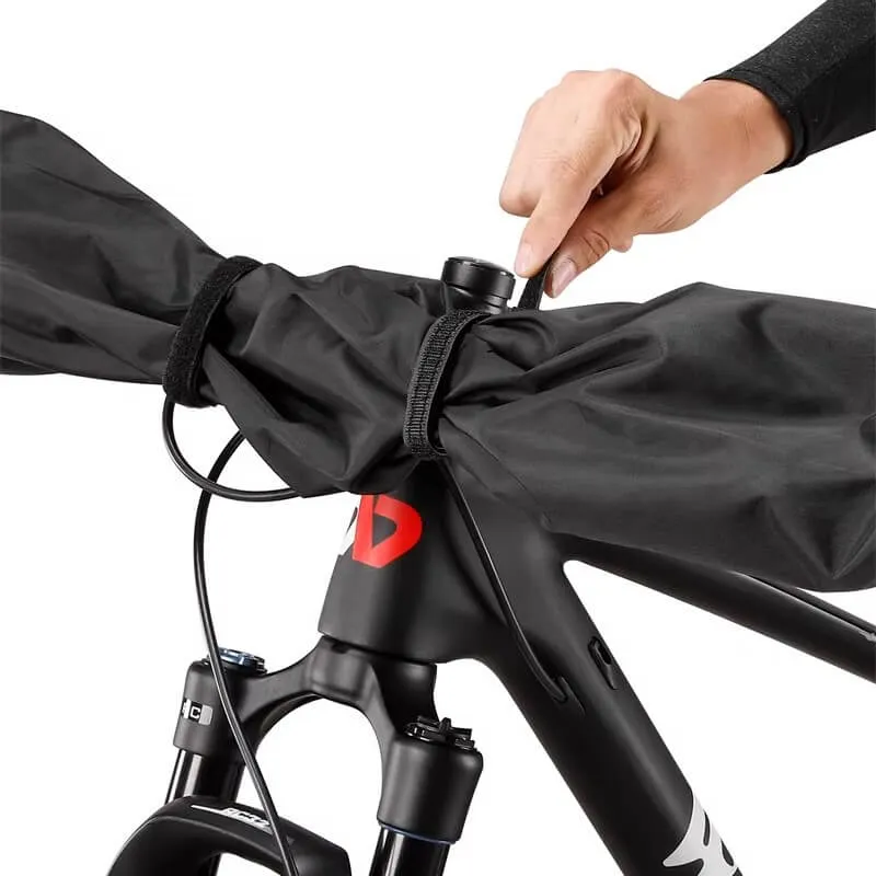 HandlebarProtectorCover™ | Protection guidon velo contre les intempéries pour un stockage longue durée