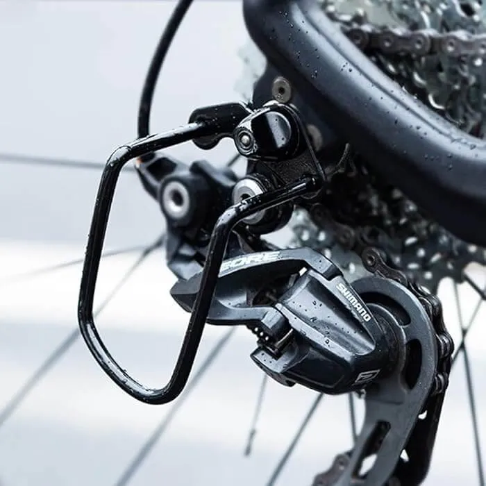 SteelRearDerailleur™ | Protection derailleur velo résistante avec installation rapide et protection renforcée