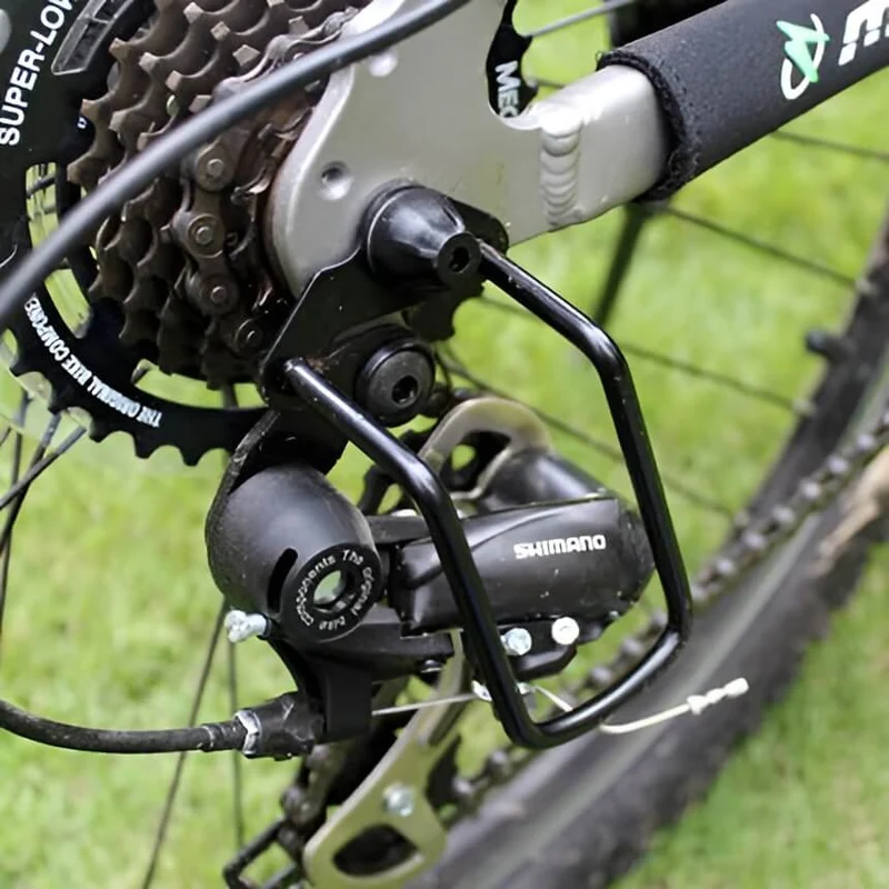 SteelRearDerailleur™ | Protection derailleur velo résistante avec installation rapide et protection renforcée