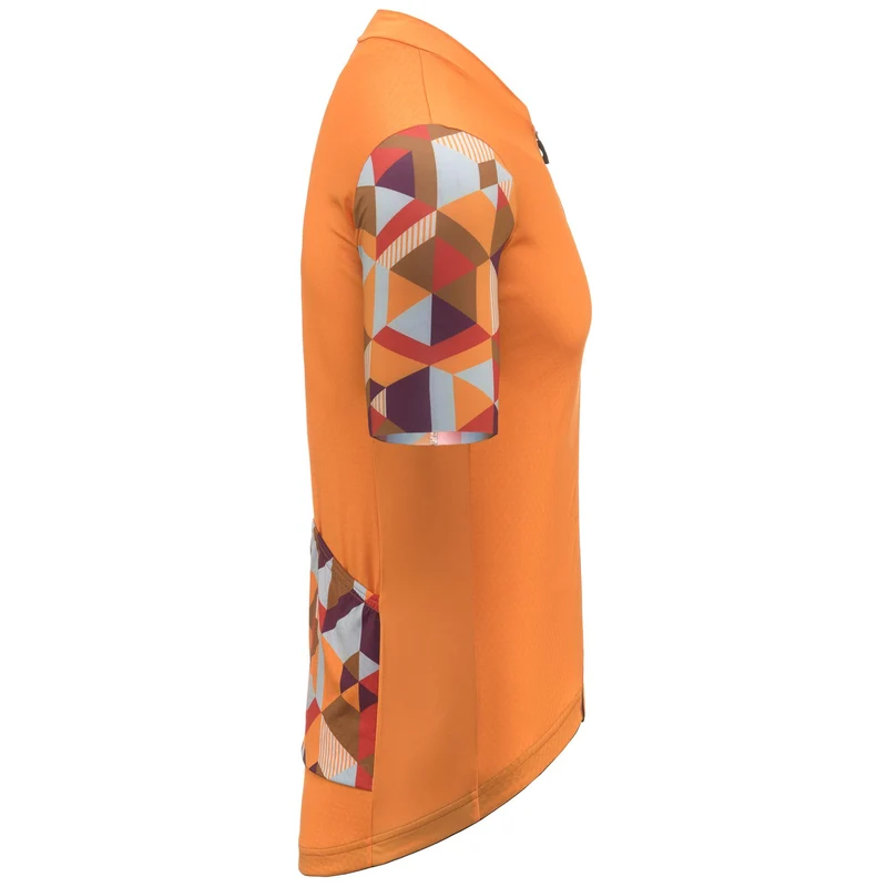 JERSEYKO ABSTRACT - Active Jerseys - Shirt - Man - Orange