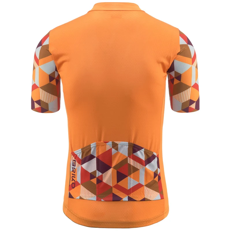 JERSEYKO ABSTRACT - Active Jerseys - Shirt - Man - Orange