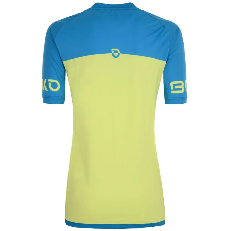 UNTAMED MTB LADY - Active Jerseys - Shirt - Woman - Green Ash-Green Ash-Blue Peacock