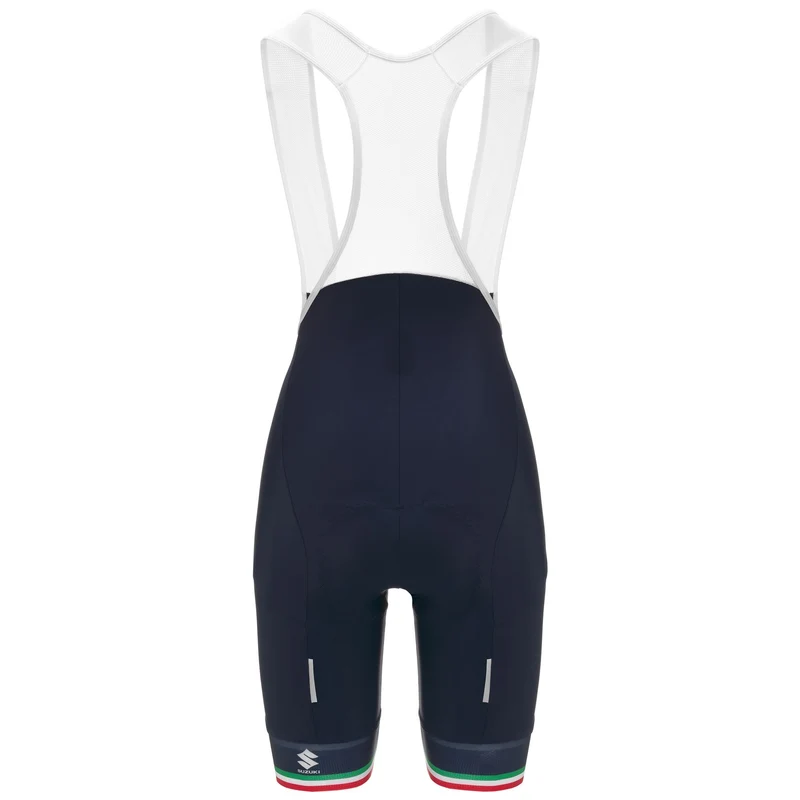 BRIKO FITRI W BIBSHORT - Sport Suits - Bib - Woman - Blue Iris-White