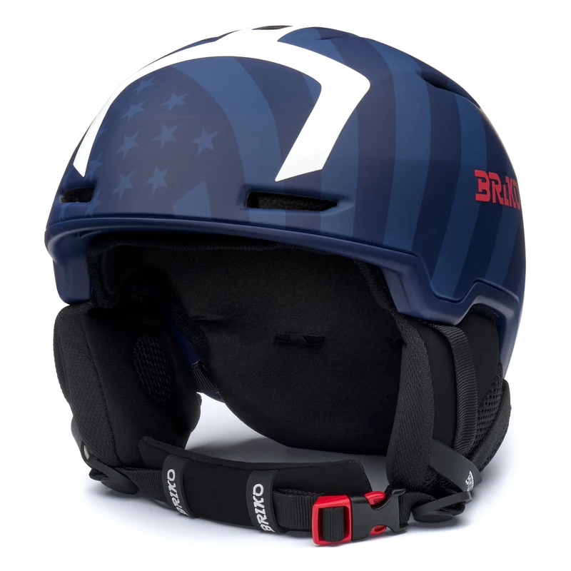 ARAN USA - Helmets - Helmet - Unisex - Matt Tangaroa Blue-Biscay Blue-Cardinal Red-White