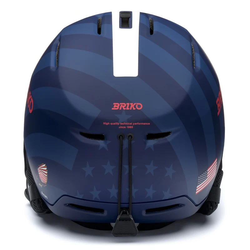 ARAN USA - Helmets - Helmet - Unisex - Matt Tangaroa Blue-Biscay Blue-Cardinal Red-White