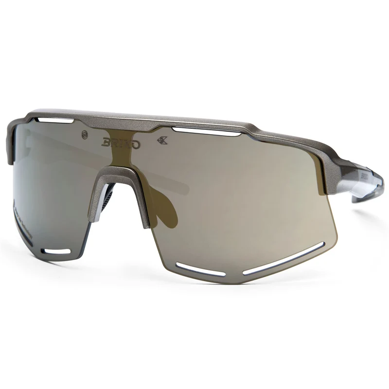 KOMI SHARP LITE - Glasses - Sunglasses - Unisex - Chrome gold-SHLGOM3