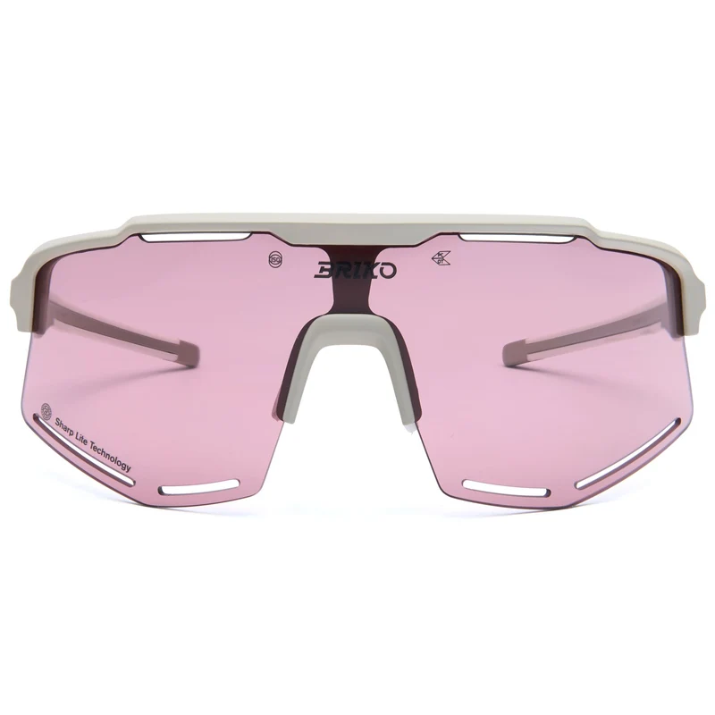 KOMI SHARP LITE - Glasses - Sunglasses - Unisex - Shiny beige-SHLP2
