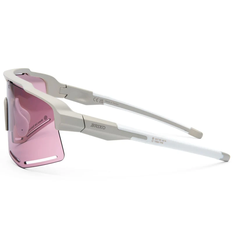 KOMI SHARP LITE - Glasses - Sunglasses - Unisex - Shiny beige-SHLP2