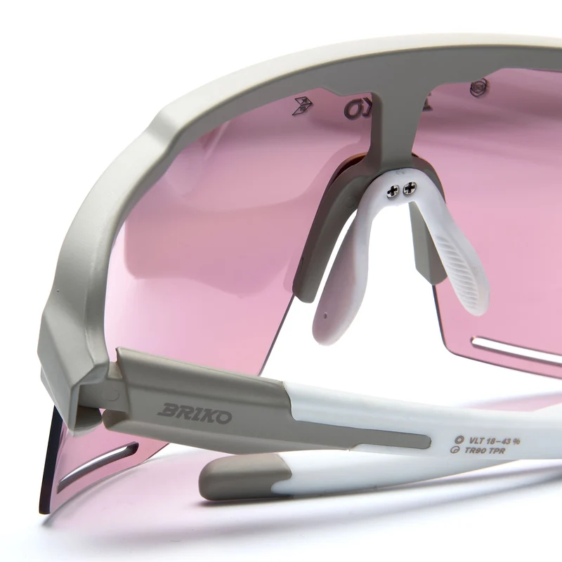 KOMI SHARP LITE - Glasses - Sunglasses - Unisex - Shiny beige-SHLP2