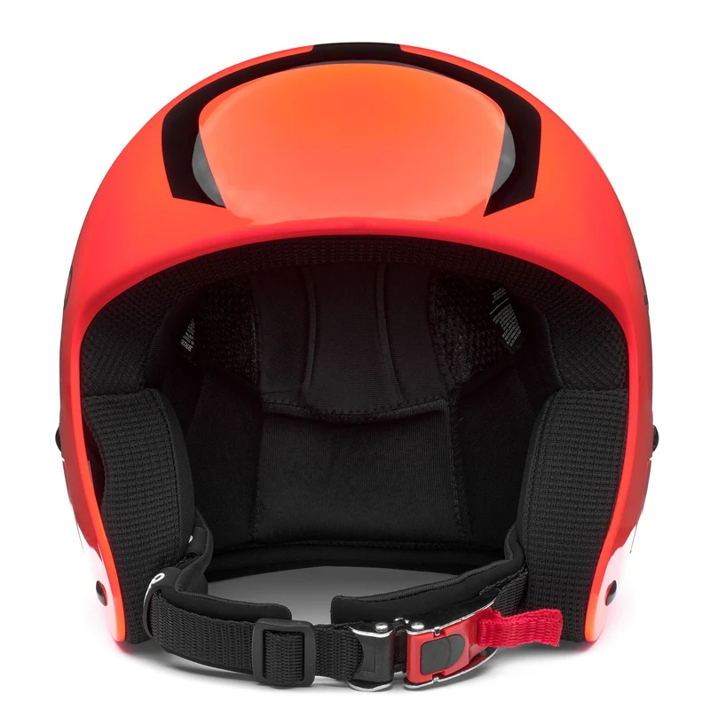 VULCANO FIS 6.8 EPP NW - Helmets - Helmet - Unisex - Shiny Orange Fluo-Black