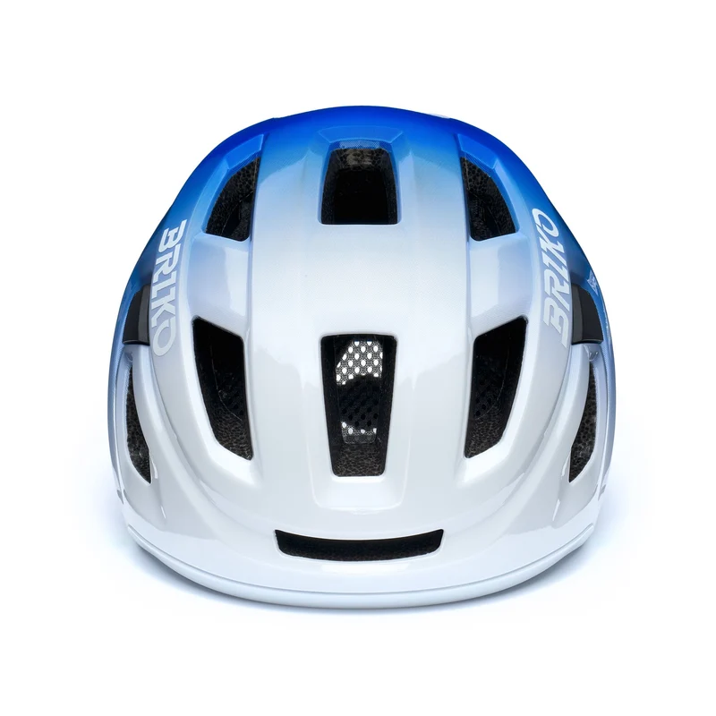 AERO PLUS ITALIA - Helmets - Helmet - Unisex - Shiny White Lightblue Shaded-Monza Red-Fun Green