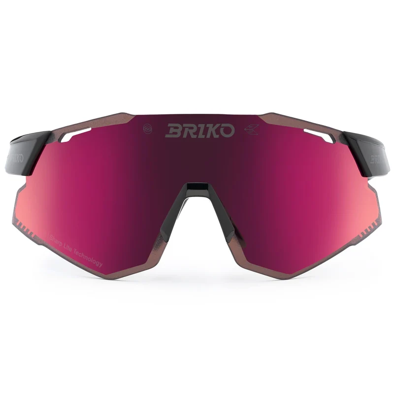 REVERB SHARP LITE 3 LENSES - Glasses - Sunglasses - Unisex - Shiny matt black-SHLRM3T0Y1