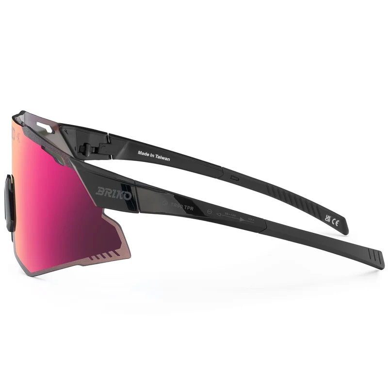 REVERB SHARP LITE 3 LENSES - Glasses - Sunglasses - Unisex - Shiny matt black-SHLRM3T0Y1