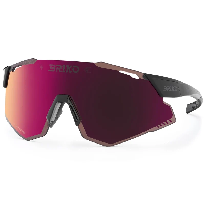 REVERB SHARP LITE 3 LENSES - Glasses - Sunglasses - Unisex - Shiny matt black-SHLRM3T0Y1