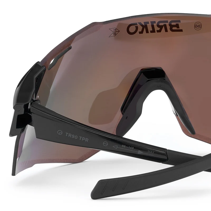 REVERB SHARP LITE 3 LENSES - Glasses - Sunglasses - Unisex - Shiny matt black-SHLRM3T0Y1