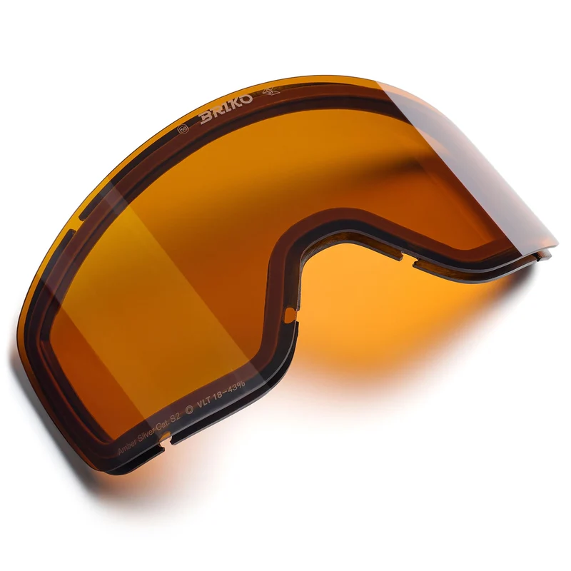 LENS CHINO SHARP LITE - Spare Parts - Goggle Spare Parts - Unisex - Amber Base Silver Mirror-Cat.2