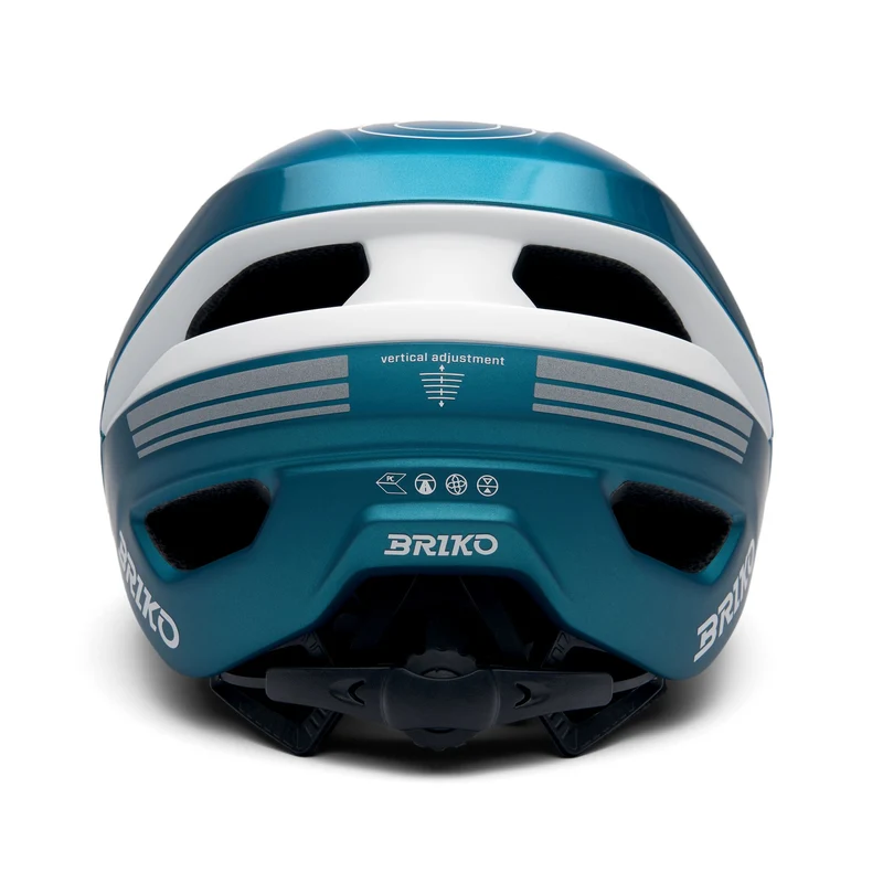 MACH 4 - Helmets - Helmet - Unisex - Shiny Matt Petrol Green-White