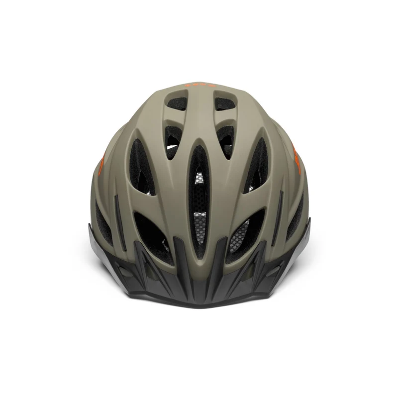 GISLY - Helmets - Helmet - Unisex - Matt Scarlet Brown-Neon Fluo