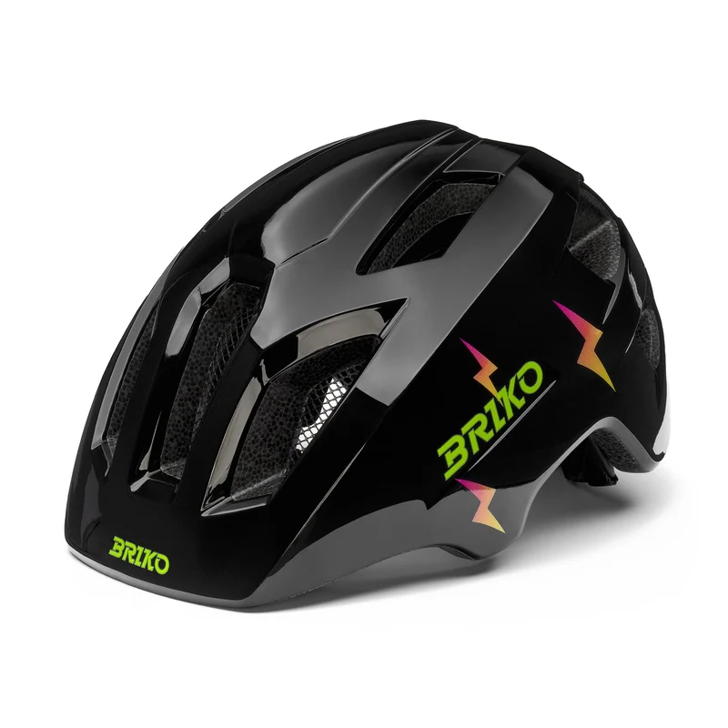 AX - Helmets - Helmet - Kid unisex - Shiny Black-Lightning