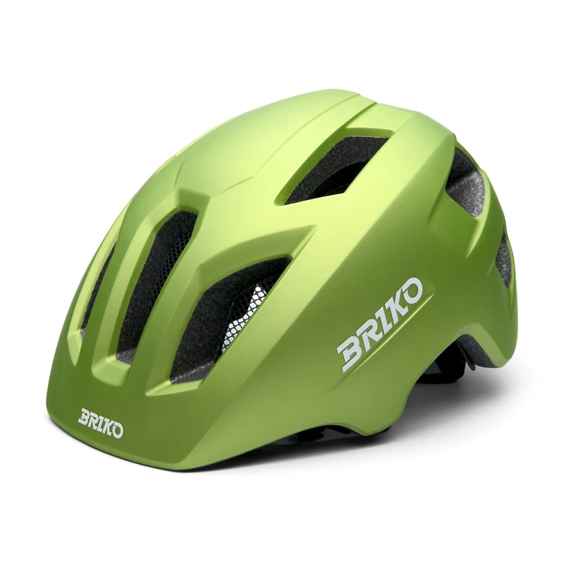 AX - Helmets - Helmet - Kid unisex - Matt Metallic Green-White