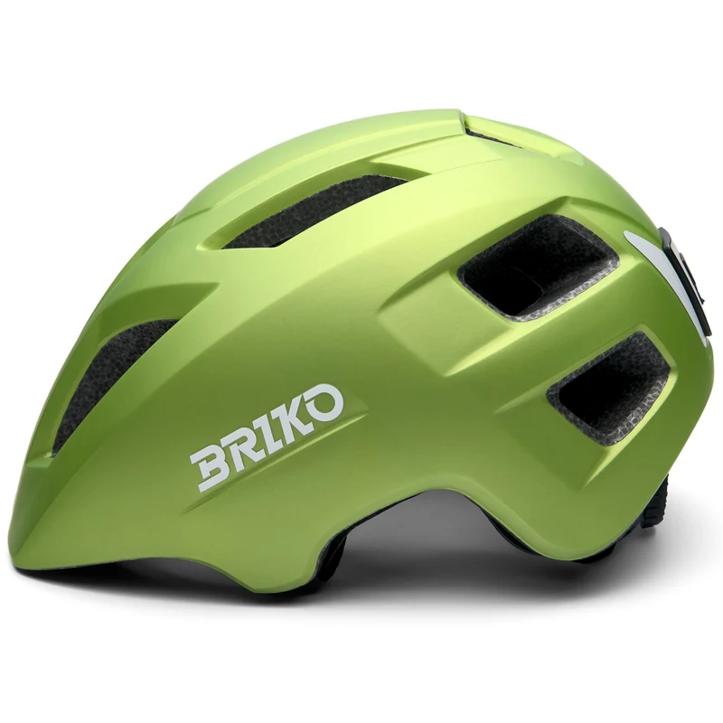 AX - Helmets - Helmet - Kid unisex - Matt Metallic Green-White