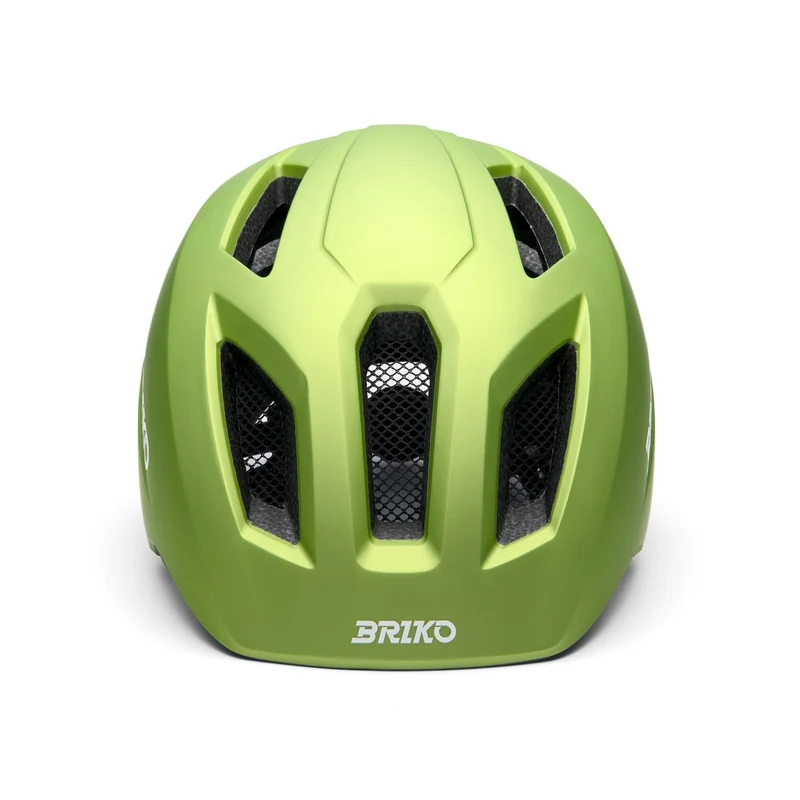 AX - Helmets - Helmet - Kid unisex - Matt Metallic Green-White