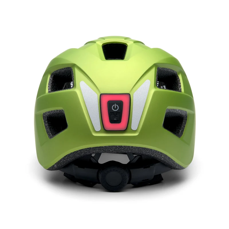 AX - Helmets - Helmet - Kid unisex - Matt Metallic Green-White