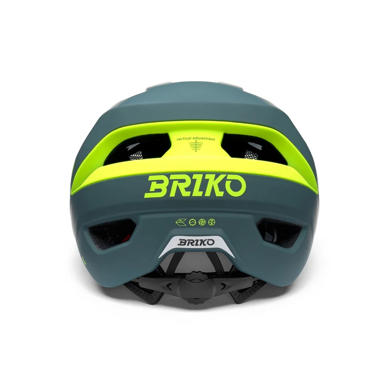 OVER - Helmets - Helmet - Unisex - Matt Corduroy Green-Neon Yellow