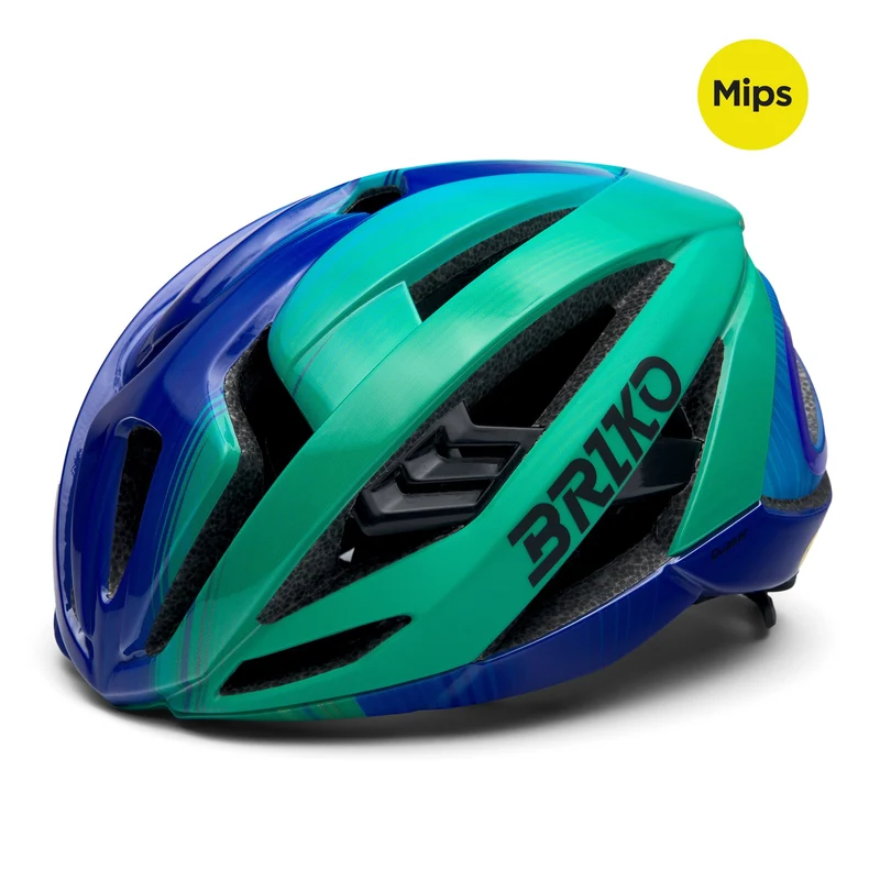 QUASAR MIPS - Helmets - Helmet - Unisex - Matt Shiny Violet-Green-Blue