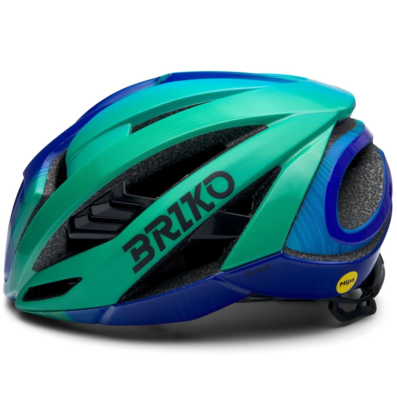 QUASAR MIPS - Helmets - Helmet - Unisex - Matt Shiny Violet-Green-Blue