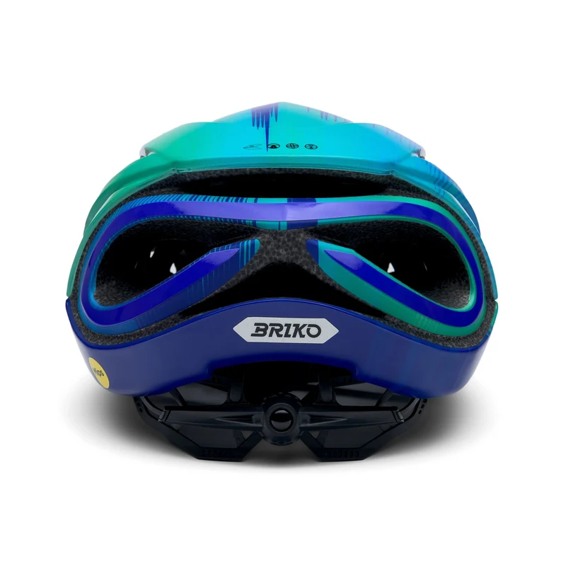 QUASAR MIPS - Helmets - Helmet - Unisex - Matt Shiny Violet-Green-Blue