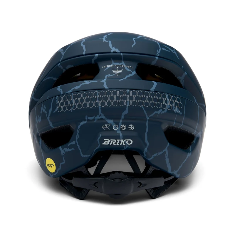 AERO PLUS MIPS - Helmets - Helmet - Unisex - Matt Fiord Blue-Swirl Beige