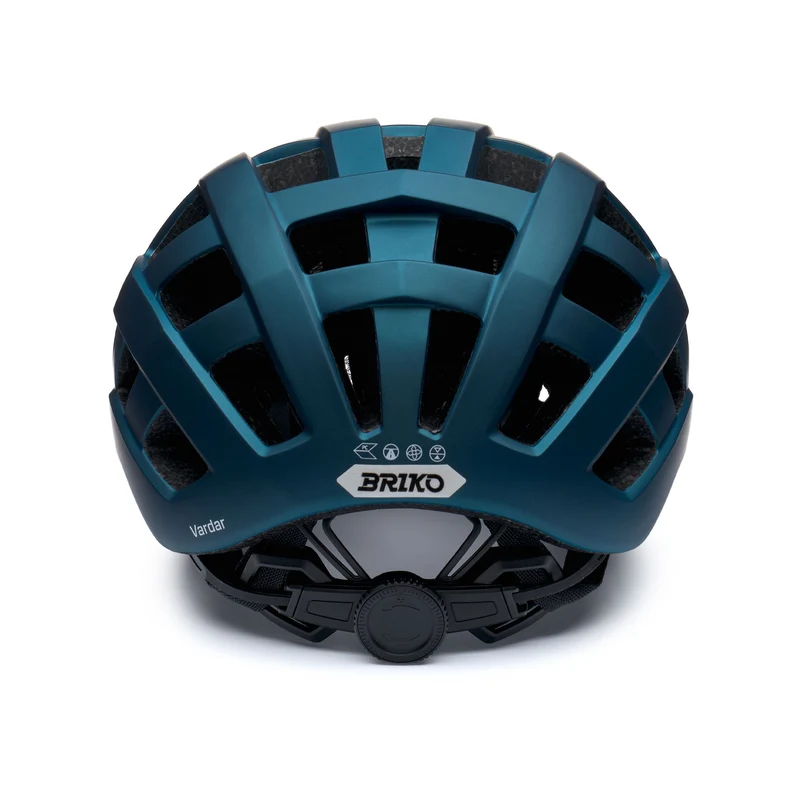 VARDAR - Helmets - Helmet - Unisex - Matt Petrol Green-White