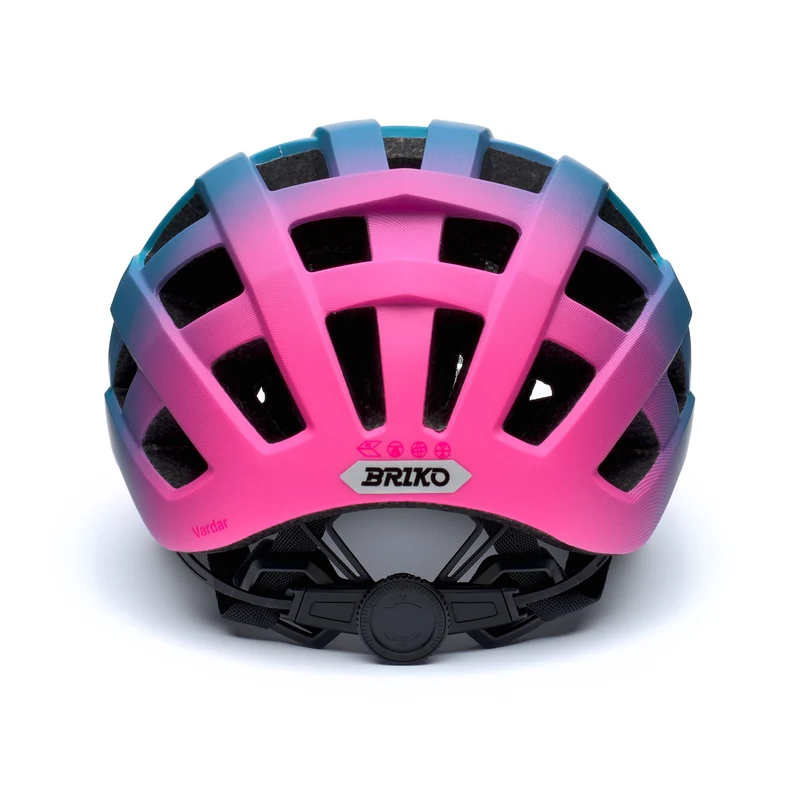 VARDAR - Helmets - Helmet - Unisex - Matt Wedgewood Blue-Pink