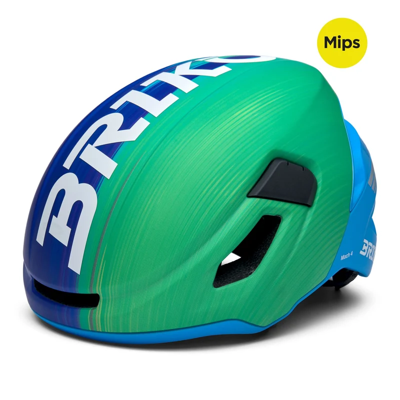 MACH 4 MIPS - Helmets - Helmet - Unisex - Matt Shiny Violet-Green-Blue