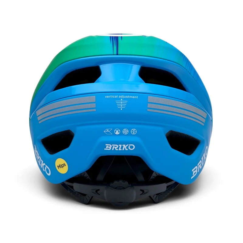 MACH 4 MIPS - Helmets - Helmet - Unisex - Matt Shiny Violet-Green-Blue