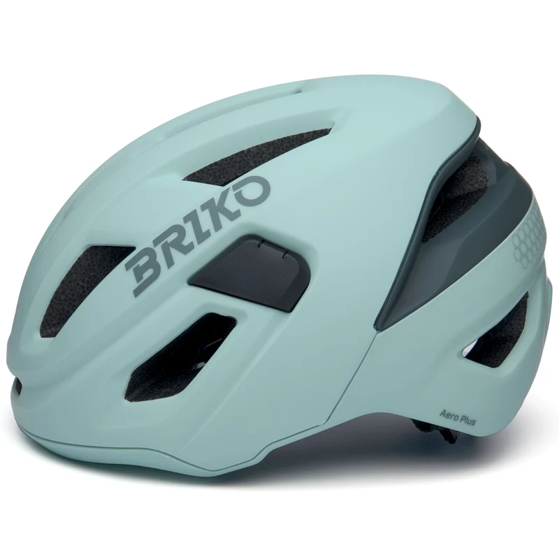 AERO PLUS - Helmets - Helmet - Unisex - Matt Summer Green-Abbey Gray