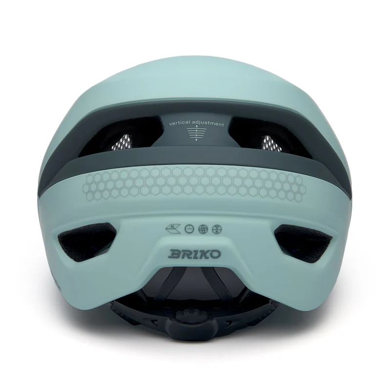 AERO PLUS - Helmets - Helmet - Unisex - Matt Summer Green-Abbey Gray