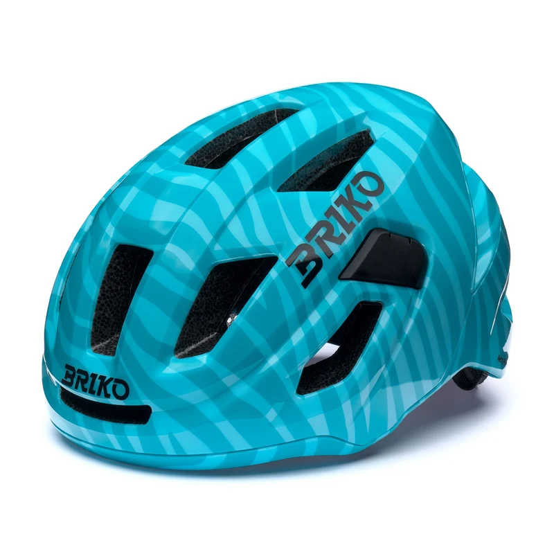AERO PLUS BARDIANI - Helmets - Helmet - Unisex - Shiny Bondi Blue-Scooter Lightblue-Black