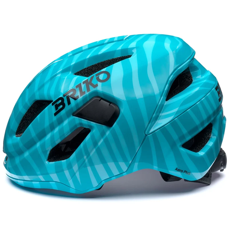 AERO PLUS BARDIANI - Helmets - Helmet - Unisex - Shiny Bondi Blue-Scooter Lightblue-Black