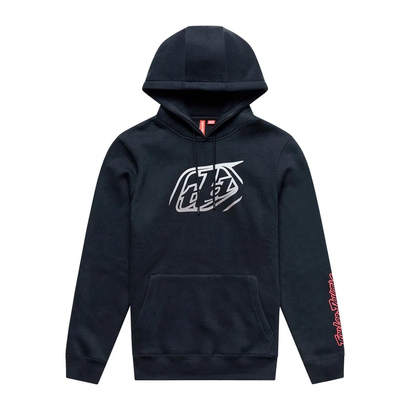 Pullover Hoodie Badge Black / Gray