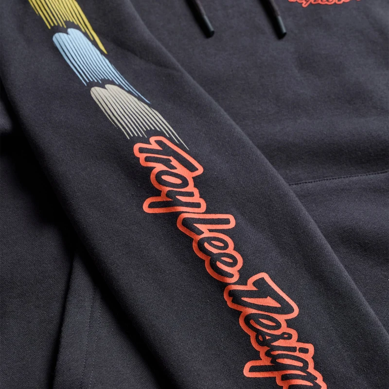Pullover Hoodie Peace Out Carbon / Black