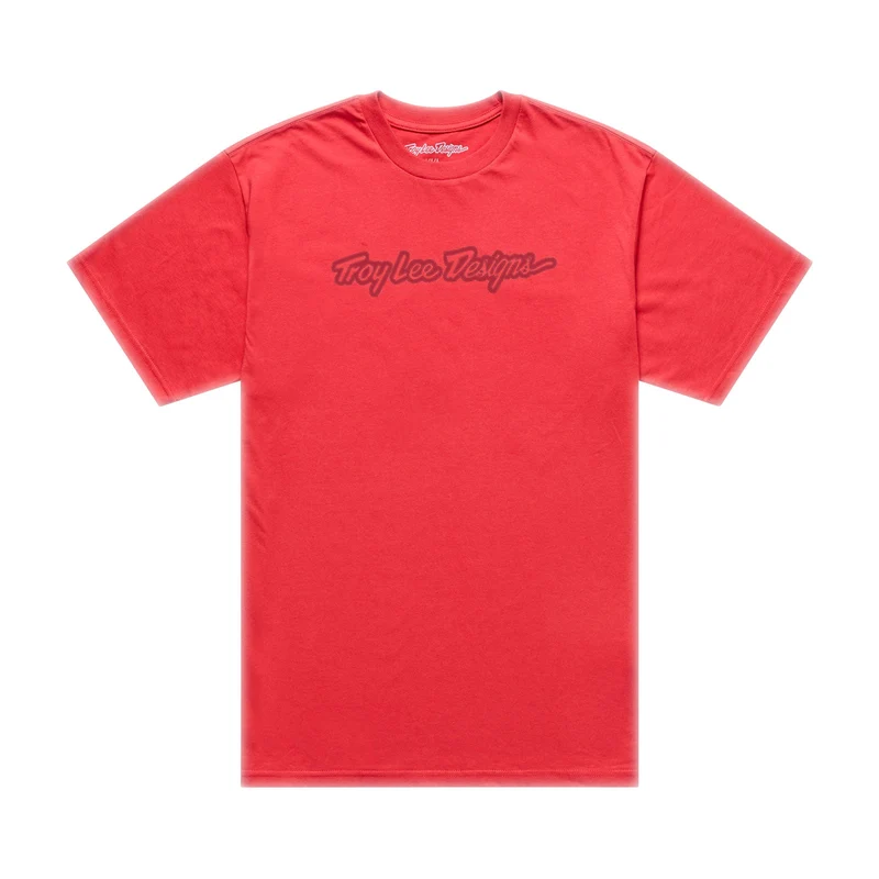 Youth Short Sleeve Tee Signature Scarlet